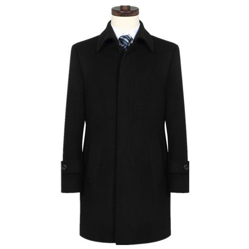 商務男士呢子大衣